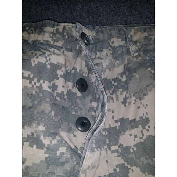 USGI US Military Army Combat Uniform Button Fly Pants Size L Regular Camo Utilit - Picture 5 of 7